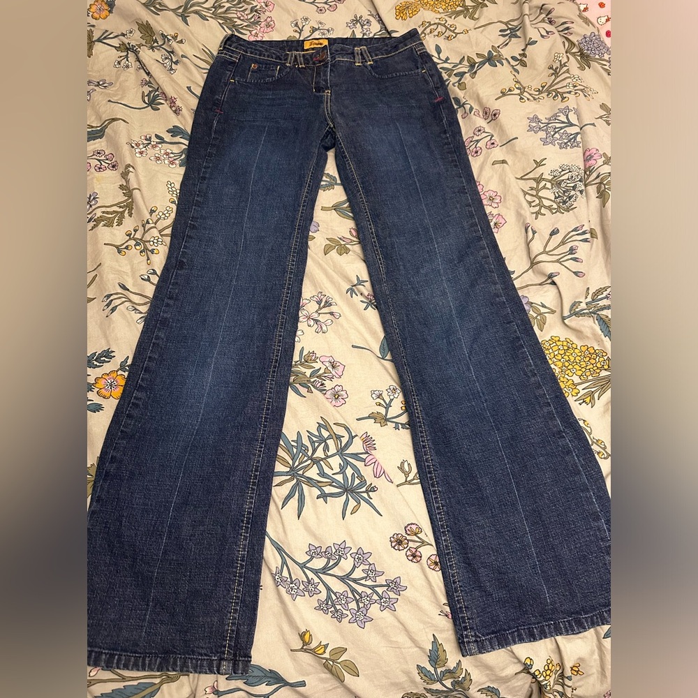 Vintage Low Rise Blue Jeans